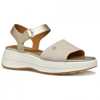 Dornschließe Sandalette SPHERICA von Geox – Beige