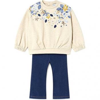 Mayoral Kinderset 2707 Beige Regular Fit 9M female