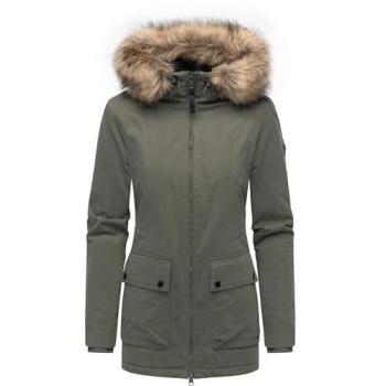 RAGWEAR Monatetta Warm YOUMODO: Kurzmantel mit hoch geschlossenem Ausschnitt
