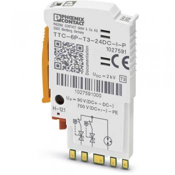 Protezione da sovratensioni quadro elettrico TTC-6P-T3-24DC-I-P