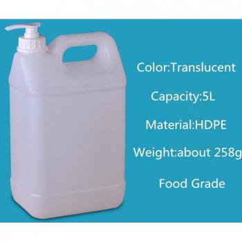 5 Liter Heavy-Duty Liquid Storage Container