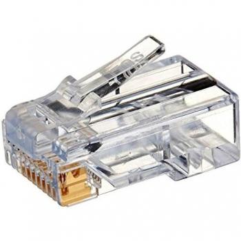 Platinum Tools EZ-RJ45 Cat6 Connector, 100 Piece Set