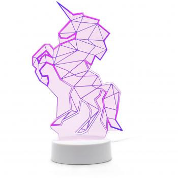 Veilleuse Magique Licorne LED Rose