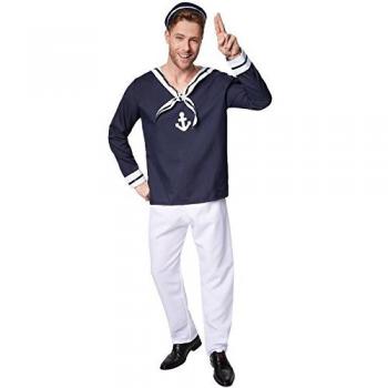 Sailor Boy Blue Tectake Costume – Small