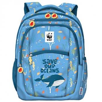 Mochila Grande Save Our Oceans 28x40x12 cm
