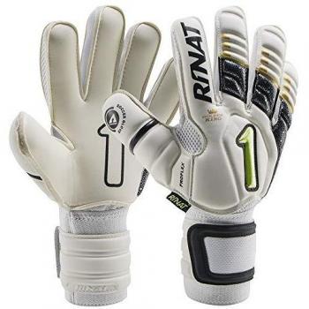 Semitruck Rinat Kinder Torwart Handschuh – 5 – Weiß/Gold Edition