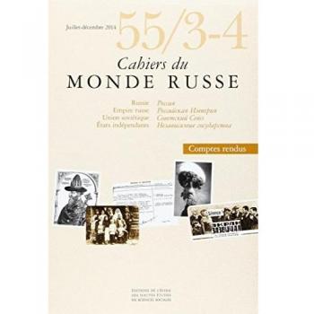 Cahiers du monde russe 55/3-4
