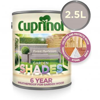 Cuprinol Garden Shades FOREST MUSHROOM 2.5 Litre