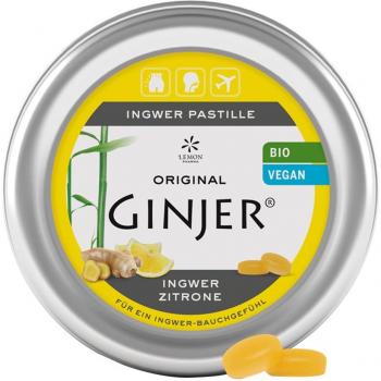 Ingwer-Zitronen-Pastillen Bio-Qualität