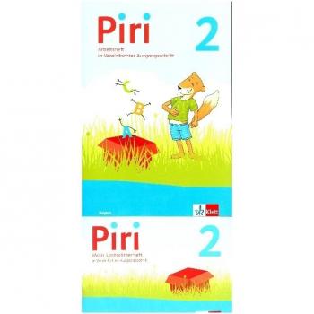Piri 2. Ausgabe Bayern: Arbeitsheft in Vereinfachter Ausgangsschrift Klasse 2 (Piri. Ausgabe für Bayern ab 2021)