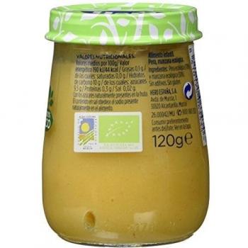 HERO BABY SOLO PERA Y MANZANA 120 G