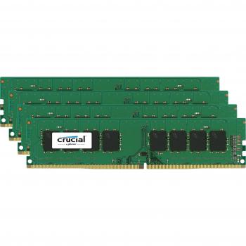 Crucial 32GB (8GB x 4) DDR4 2133 MT/s Memory