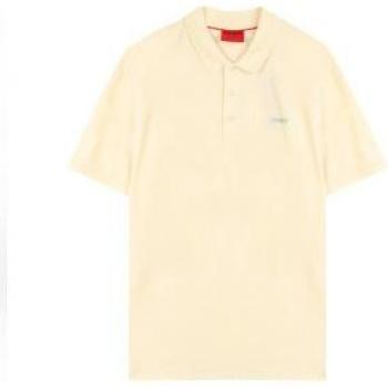 Polo HUGO Donos Light Beige Maniche Corte L