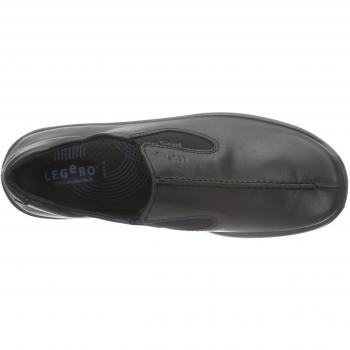 Legero Damen Slipper, Softshoe, Schwarz, 42 EU