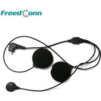 FreedConn T-COMVB Soft Wire Microphone & Speaker for Motorcycle Helmet