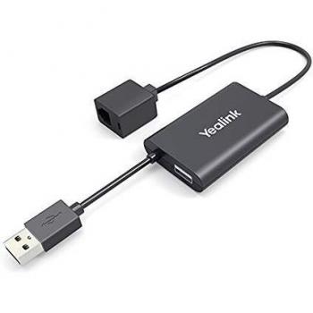 Connecteur de Câbles Yealink Cpn10 RJ11 USB Noir