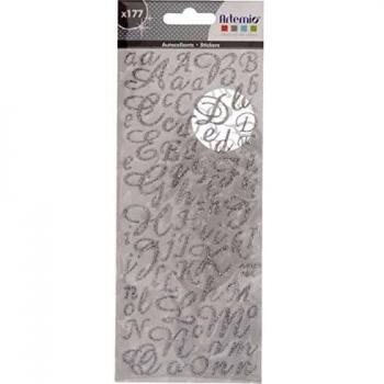 Alphabet Stickers pailletés