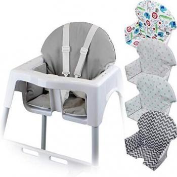 Monsieur Bébé Housse Chaise Haute Bébé Enfant Gamme Delice