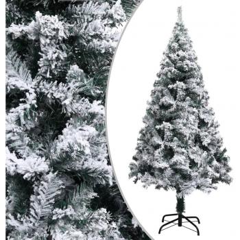 VidaXL Snowy Christmas Tree Green 150 cm PVC