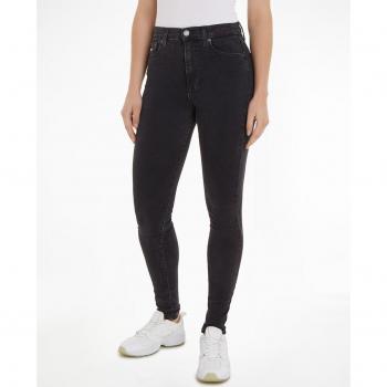 Jeans tiro alto femenina Tommy Sylvia