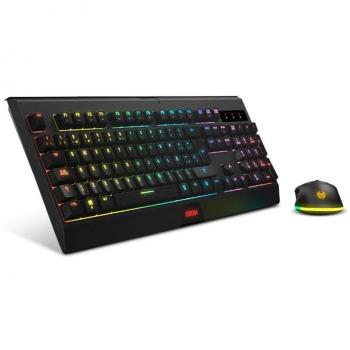 Krom KABALA Teclado y Ratón Inalámbrico QWERTY Español