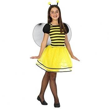 ATOSA disfraz abeja niña infantil amarillo 7 a 9 años
