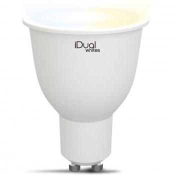 Faretto iDual Whites LED GU10 5,8W regolabile