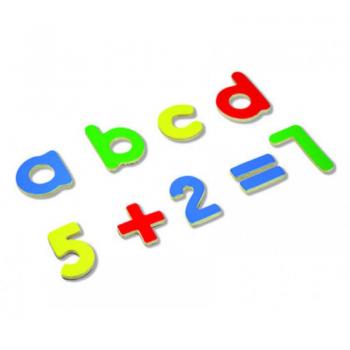 Juego de Letras y Números Magnéticos Andreutoys 75 Piezas
