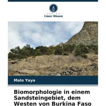 Biomorphologie in einem Sandsteingebiet, dem Westen von Burkina Faso