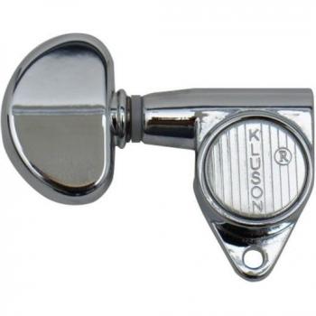 Kluson Chrome Finish 3+3 90° Lock