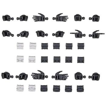 BANDAI SPIRITS 30mm Hand Parts Combo – 12 Items, Multi‑Joint