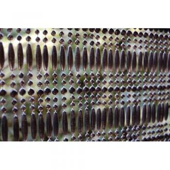 Tenda decorativa per porte con perline nere Fréjus 120 x 230 cm