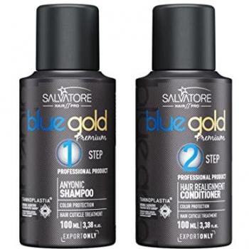 Ensemble Taninoplastie Premium Salvatore Blue Gold 200ml