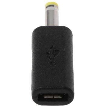Micro USB Female to DC 4.0x1.7mm Charger Adapter