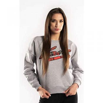 K.K. College Grey‑Orange Sweater