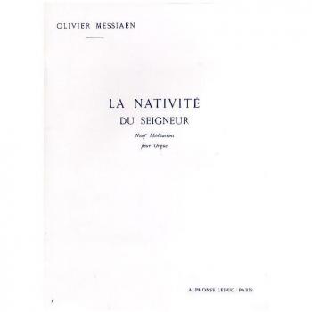NATIVITE DU SEIGNEUR VOLUME 3 (MEDITATIONS 6-7 ET 8) ORGUE