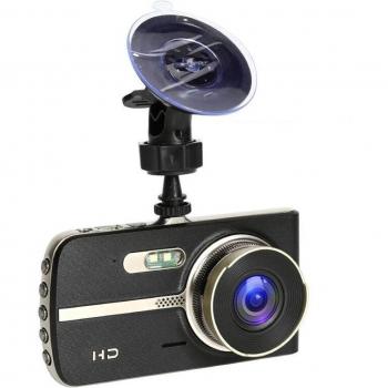 4 Inch Dual Lens Night Vision Car Video Recorder