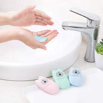 Outdoor Bath Clean Scented Soap Paper – 50/Box (TSLM1)