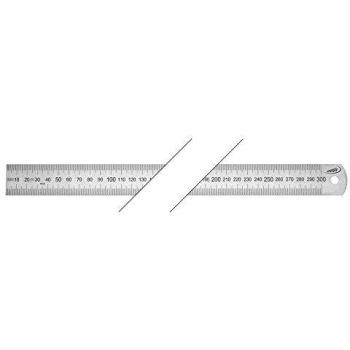 Règle en acier flexible Helios Preisser 500 mm, précision II, inoxydable