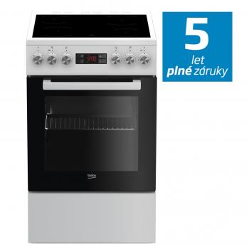 Cuisinière Beko 50 cm Plaque Céramique