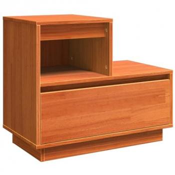 Armoires de chevet compactes, couleur marron cire, 60×34×51 cm – Vidaxl