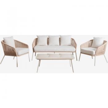2-Sitzer-Sofa und Sessel Set Arhiza