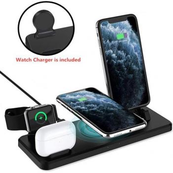 FDGAO 15W Snelle Oplader voor iWatch, AirPods en iPhone