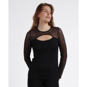 Classic Admas Top mit Perforation