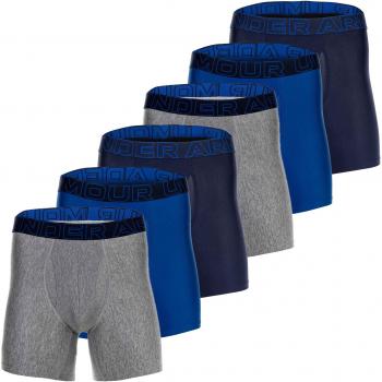 Herren Unterhosen Under Armour – 6er Pack, M, Polyester‑Elasthan