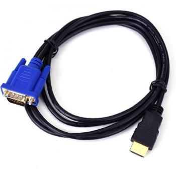1080P VGA naar HDMI Kabel 15-Pin Mannelijke Adapter 1,8M
