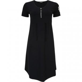 DORIS STREICH Damen Midikleid Schwarz Größe 40