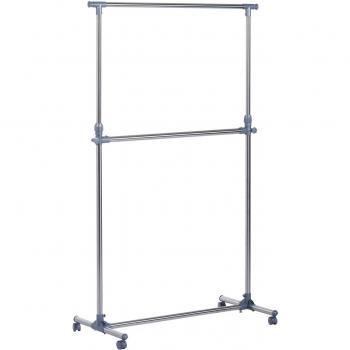 HOMCOM Rolling Garment Display Rack