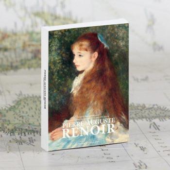 Juego de 30 Postales de Renoir, Tarjetas Felicitación y Decoración para Diario