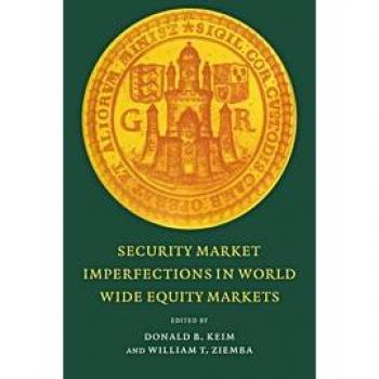 Security Market Imperfections in World Wide Equity Markets, Publications of the Newton Institute , No 9